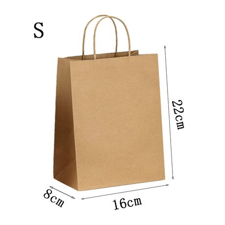 Kraft Paper Gift Bags 12 Pack Brown Shop Today. Get it Tomorrow takealot