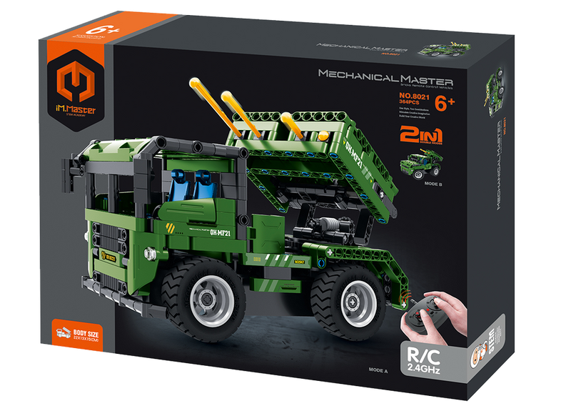 iM.Master 2-in-1 RC Rocket Launcher Construction Set - 364 Pieces