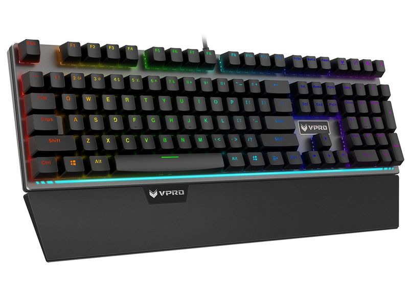 Rapoo V720s Wired Gaming Keyboard Black