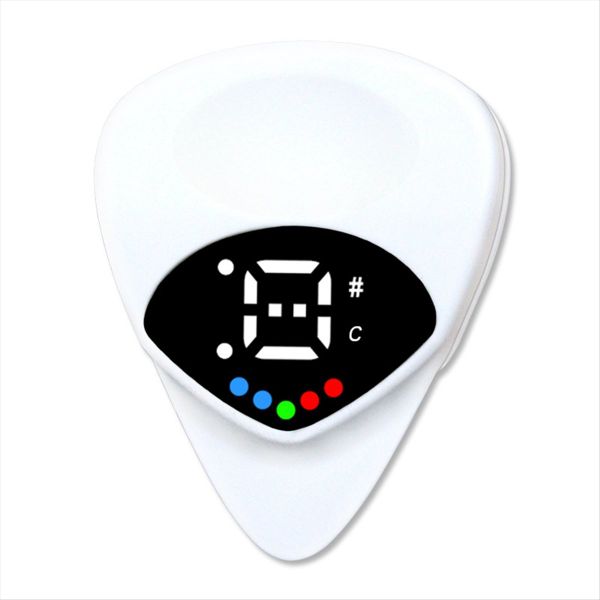 Guitar Pick Tuner Ukulele Guitar Tuner 12 Equal Temperament Multifunction T