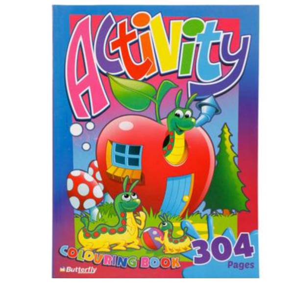 Butterfly - Activity Colouring Book