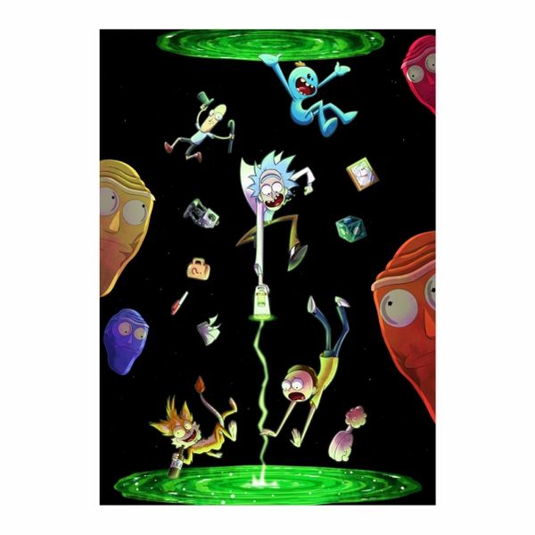 Rick &amp; Morty Splash - A1 Poster