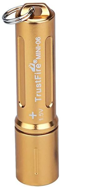 Trustfire Mini - 06 , 90 Lumen, 12m throw, uses AAA battery Green