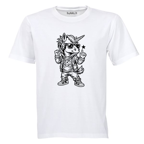 Cool Unicorn - Adults - T-Shirt