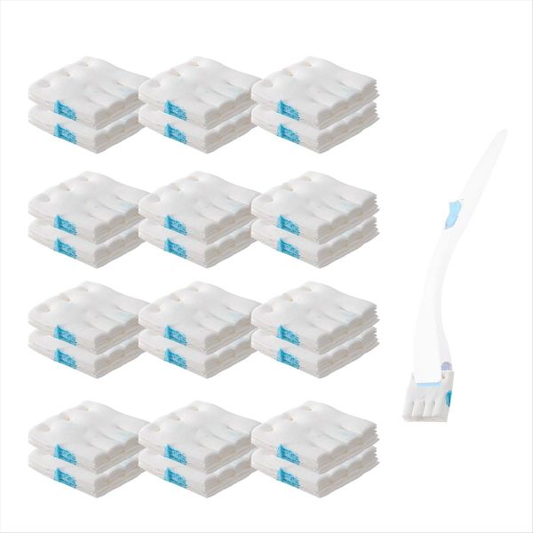 24 Pack Flushable Refills for Scrubbing Bubbles Toilet Bowl Brush, Disposab