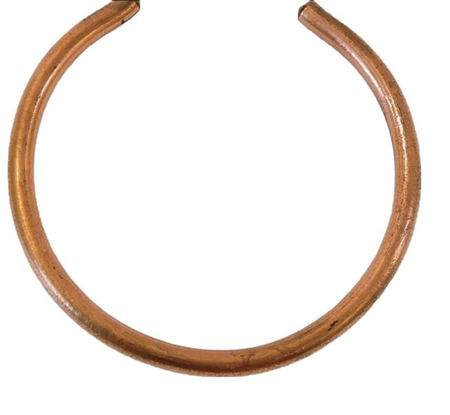 Retro Open Bracelet for Men and Women Couple Pure Copper Bracelet