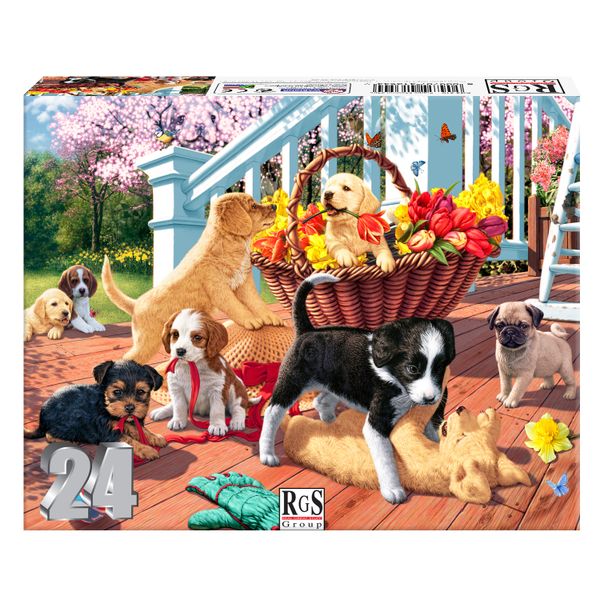 RGS Group Puppy Mischief 24 Piece Jigsaw Puzzle