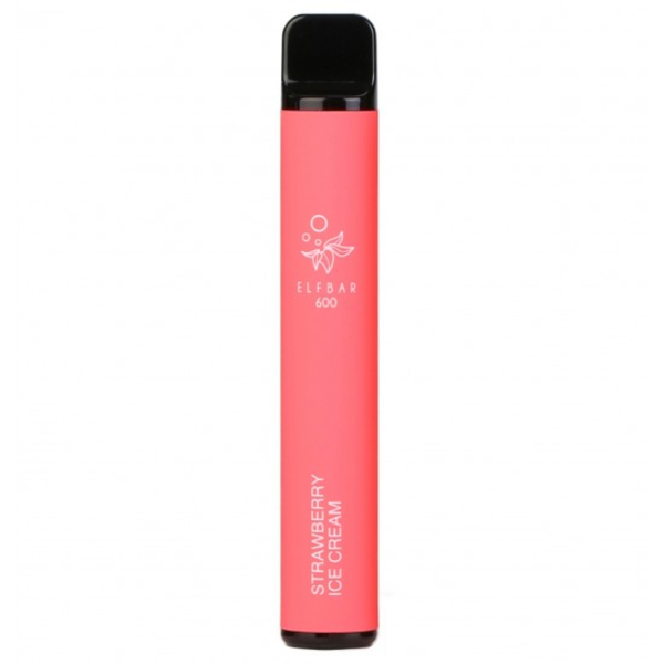 Elf Bar 800 Disposable Vape - Strawberry Ice Cream Flavour