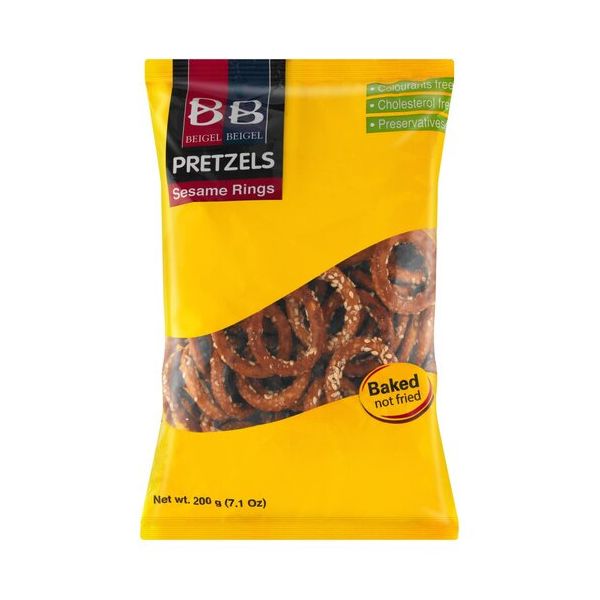 Beigel &amp; Beigel Sesame Rings - 4 x 200g