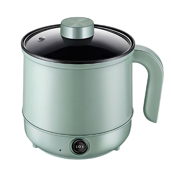 IPSTYLE 1.7L Electric Hot Pot Non-Stick Mini Portable Travel Cooker