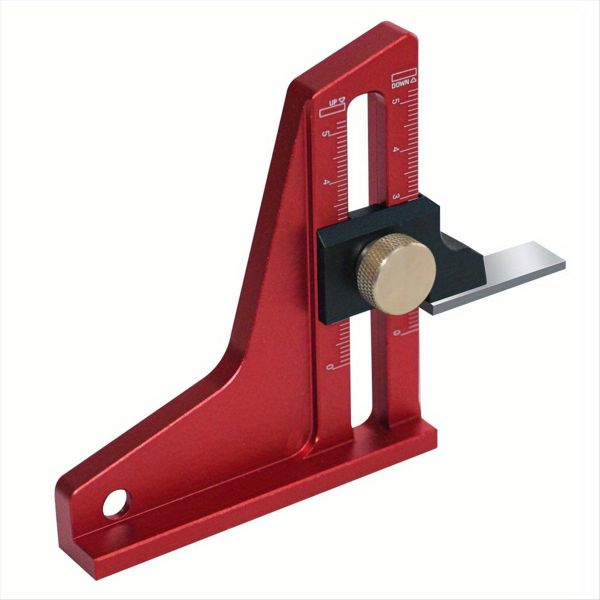 Aluminum Scales Diy Ruler Woodworking Height Measurement Tool