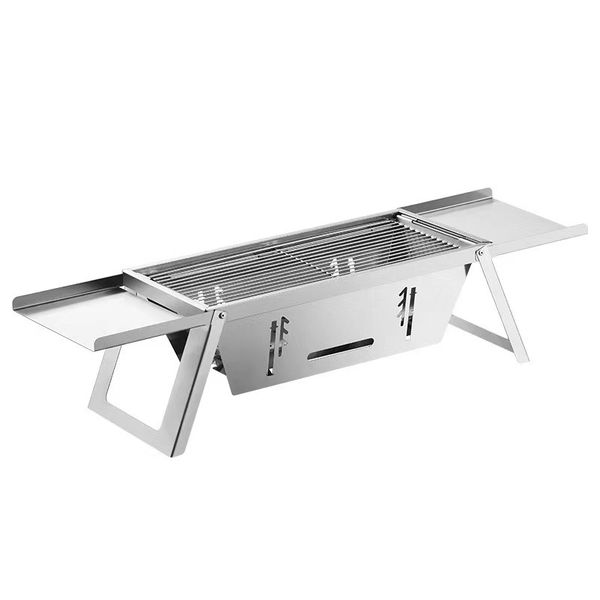 Portable Folding Stainless Steel Barbecue Grill