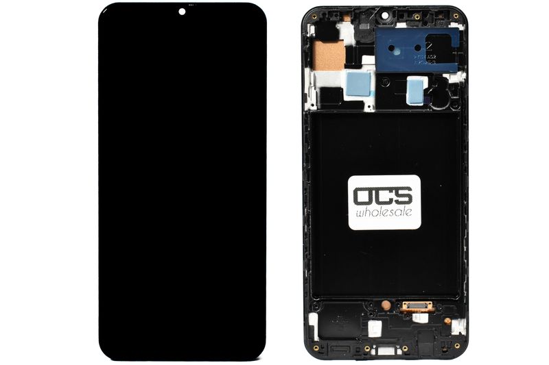 OCS Premium Replacement LCD for Samsung A20 With Frame
