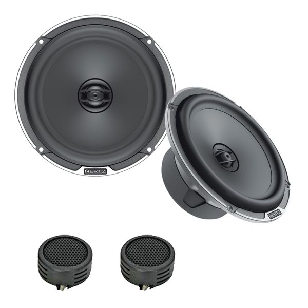 Hertz MPX165.3 Mille Pro Series 6.5" 200w Coaxial Speakers &amp; Evo Tweeters