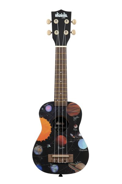 Kala Ukadelic Soprano Wood Ukulele - Spaced Out