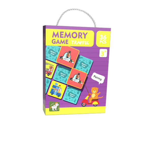 House Brand Memory Game -Traffic 36 Piece
