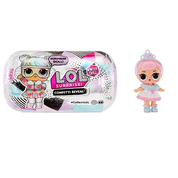 L.O.L Surprise Confetti Reveal Winter Chill In Pdq - Blindbox
