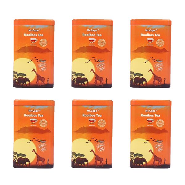 Mr. Cape Organic Rooibos Tea 100g (Pack of 6)