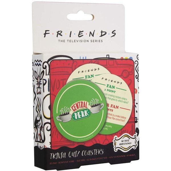 Central Perk Trivia Quiz Coasters
