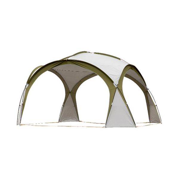Outdoor 410x410x230cm Canopy Tent Camping Awnings For 5-8 Persons