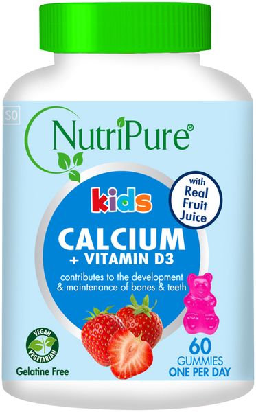 NutriPure Kids Calcium and Vitamin D3 Gummies (60)