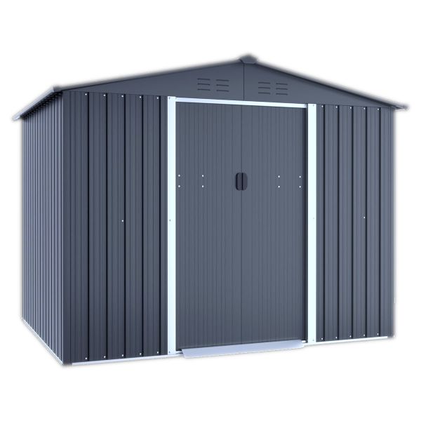 Savvy Sheds - Outdoor Metal Storage Shed with Double Doors