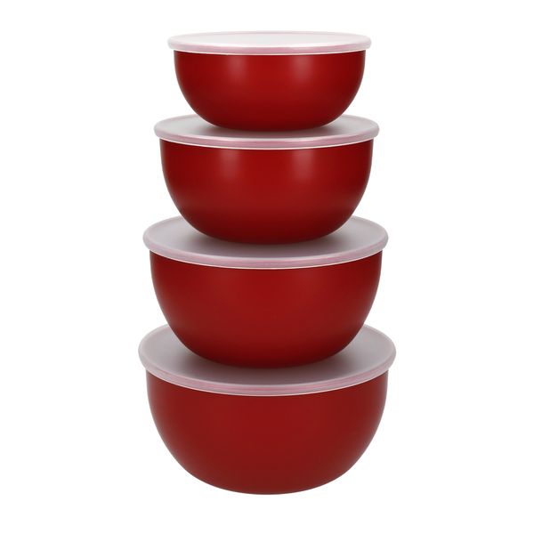 KitchenAid - Universal Prep Bowl Set - Empire Red