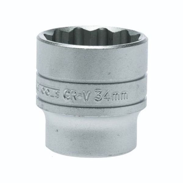 TengTools - 1/2" Drive 12 Point Socket 32mm - M120534-C