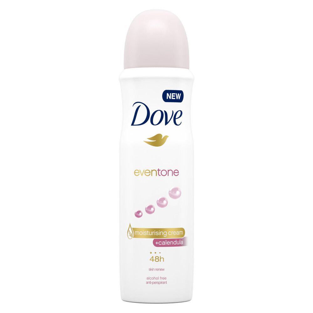 Dove Even Tone Skin Renew Antiperspirant Deodorant Body Spray 150ml ...