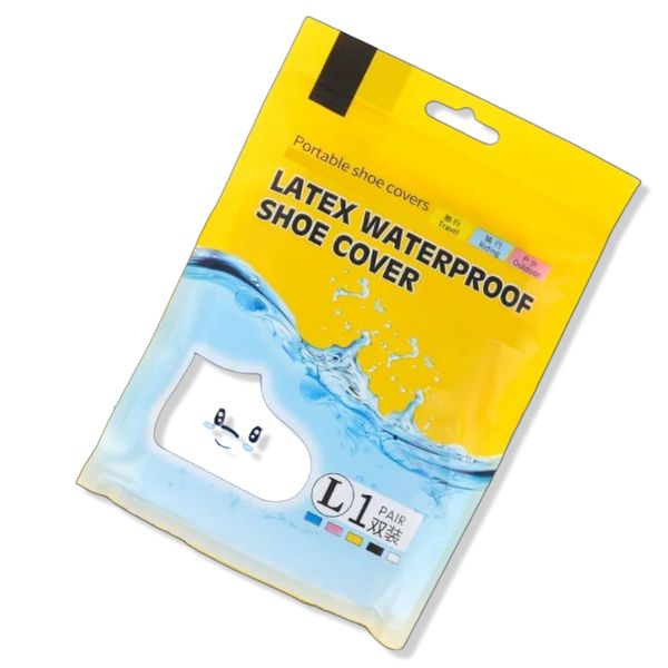 RainStep Reusable No Slip Rubber Rain Boot Protectors Waterproof Shoe Cover