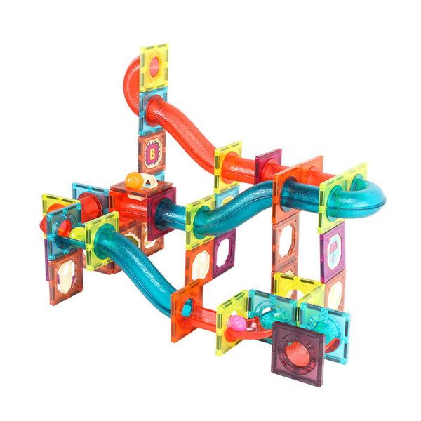 Olive Tree - Magnetic Marble Run STEM Kinetic Toy Set 188 Piece