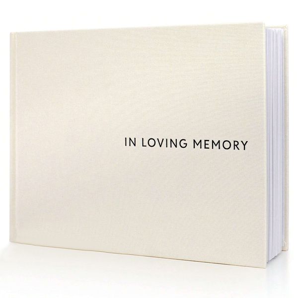Memorial Funeral Guest Book