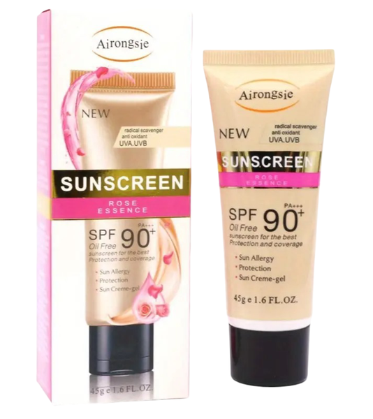 Women Face Body Sunscreen SPF90+ Pollution Protective waterproof Concealer