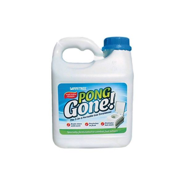 SANNITREE Pong Gone Treatment for Portable Toilets, 1L