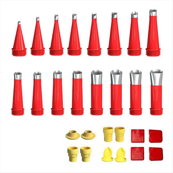 Stainless Steel Caulk Nozzle Applicator Caulking Compatible with Universal