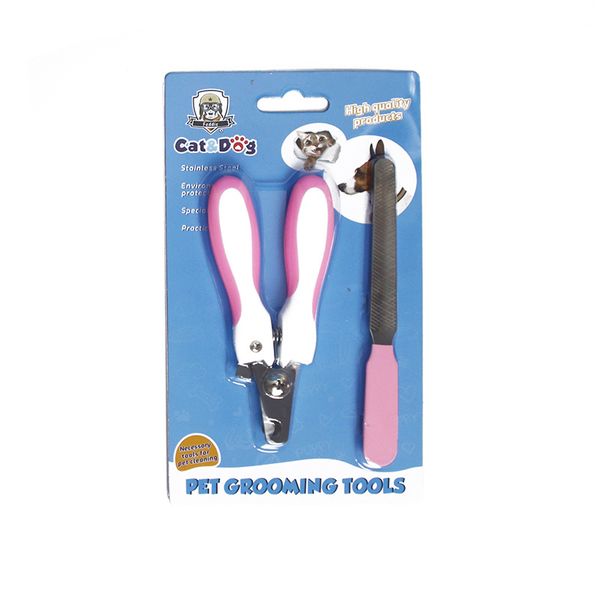 Small Pet Nail Clipper and File Set for Cats Rabbits and Puppies