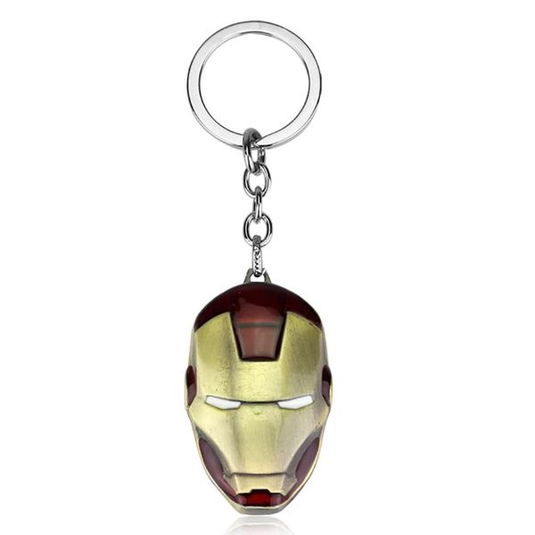 Iron Man Mask Metal Keychain/Keyring