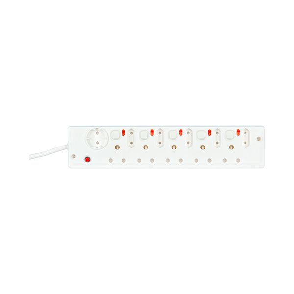 Entratech 11 Way Multiplug With Overload Protection &amp; Illuminated Switches