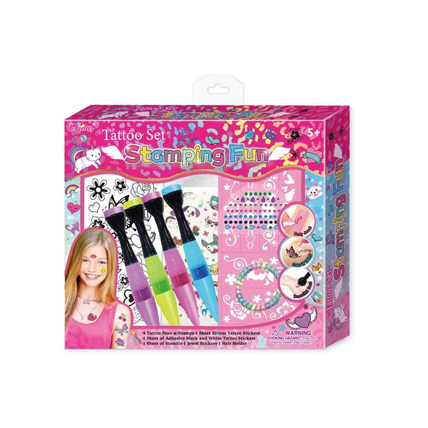 Tokidas Tattoo Set Stamping Fun for Kids