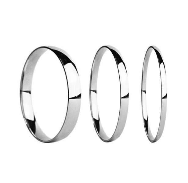 Solid Half Round Stainless Steel Bange Set Of 3 X 3 Sizes 5mm/8mm/10mm