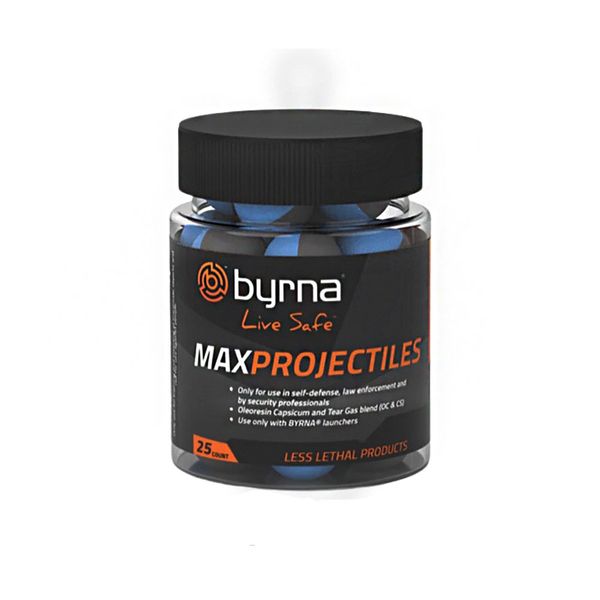 BYRNA .68 CAL Max Projectile 25 Count Assy