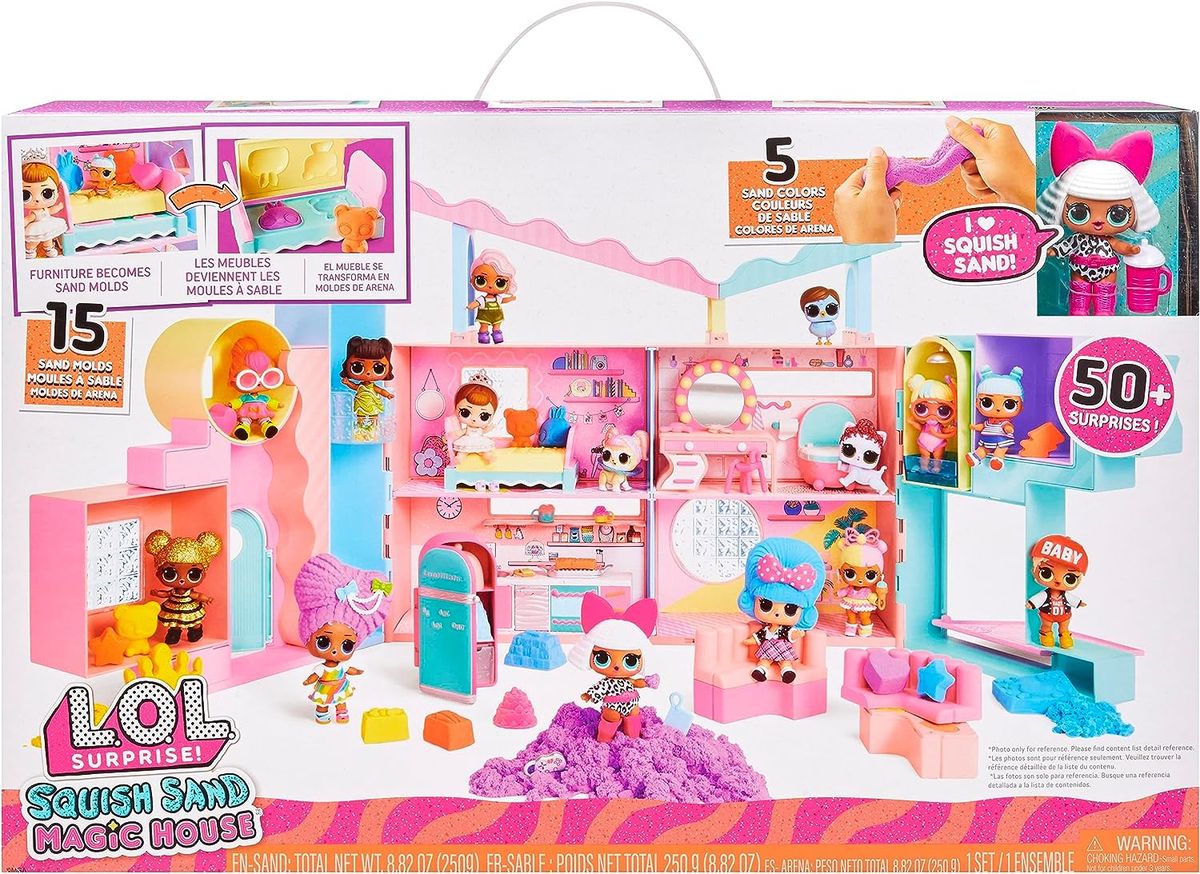 Lol Surprise Squish Sand Magic House W Tot | Shop Today. Get it ...