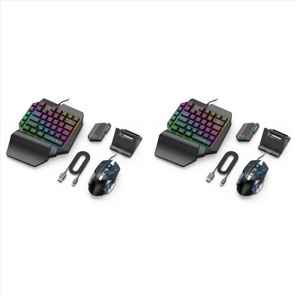 Gamepad Mobile For Pubg Controller Gaming Keyboard Mouse Mix Se Set