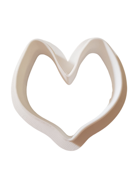 Curved Heart 1 Cookie Cutter
