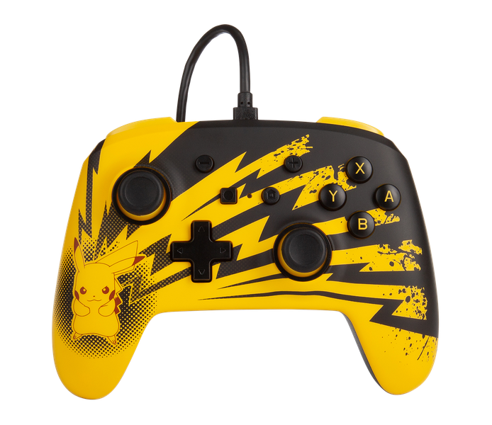 PowerA Enhanced Wired Pokemon Pikachu lighting Nintendo Switch Controller