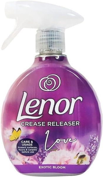 Lenor Fabric Crease Remover Spray | Love | Fresh Scent Wrinkle Release
