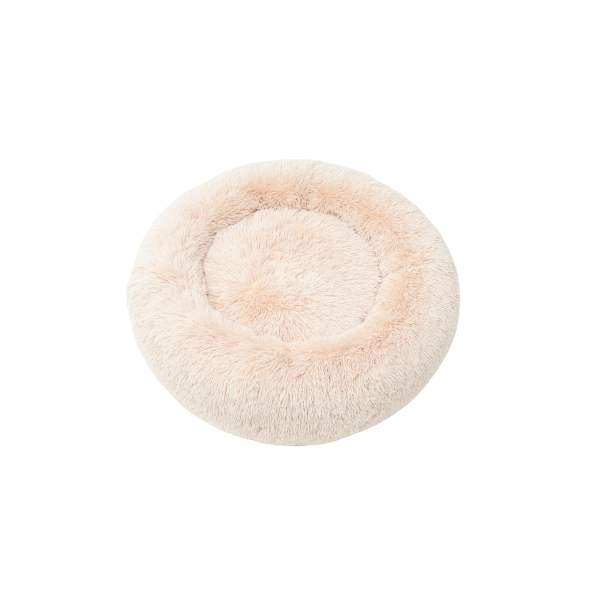 Velvet Pet Bed - Cream