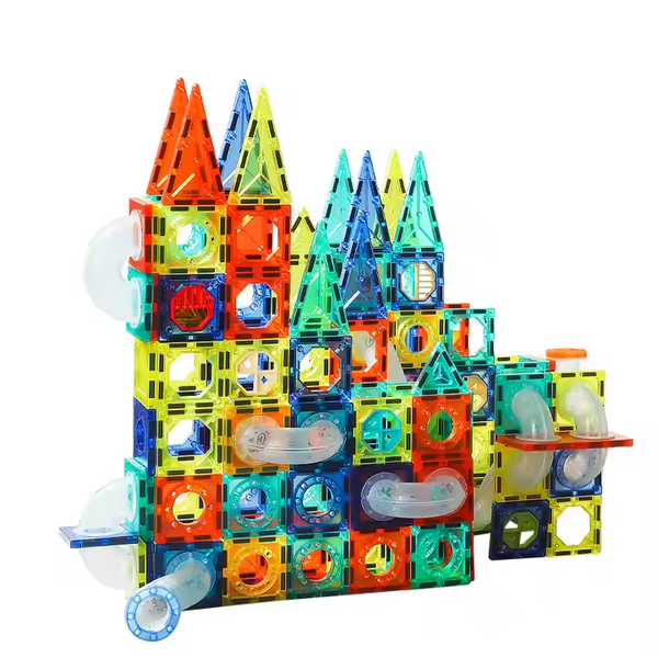Educational magnetic building blocks 97 pieces