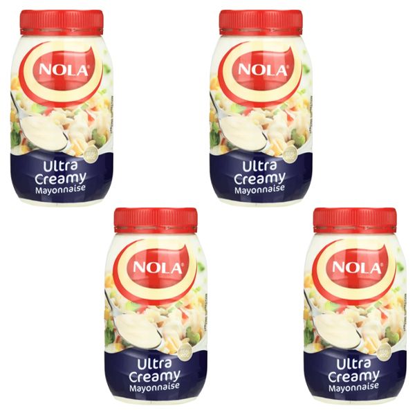 Nola Ultra Creamy Mayonnaise Jar - 4 x 730g
