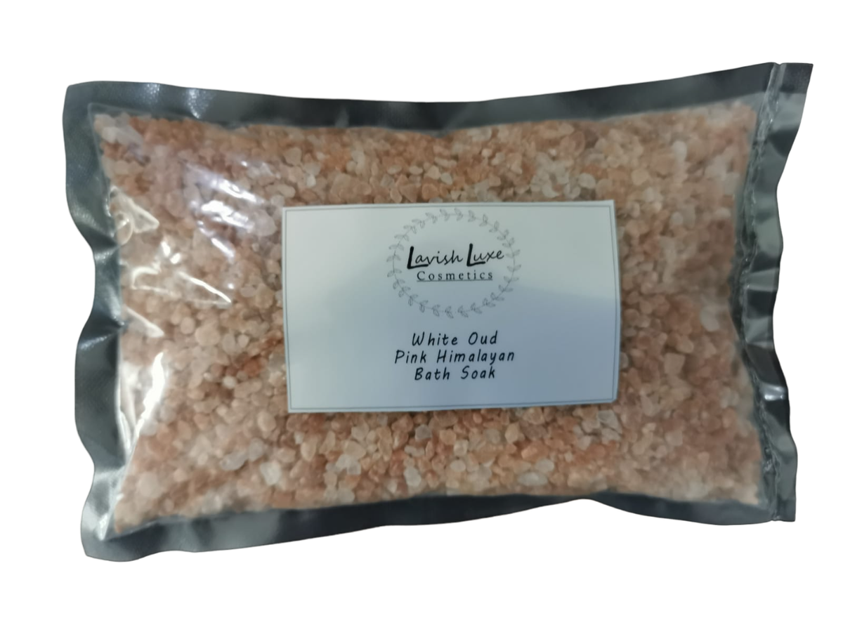 500g White Oud Pink Himalayan Bath Salt Shop Today. Get it Tomorrow!
